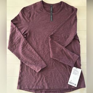 NWT Men’s M Lululemon 5 Year Basic LS Tee